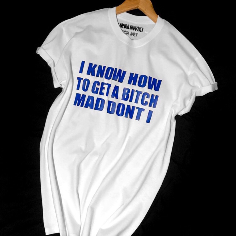 In the back tee